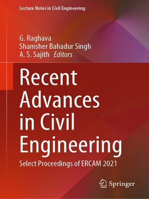 cover image of Recent Advances in Civil Engineering